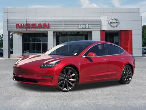 Used 2020 Tesla Model 3 Performance AWD/4WD image 1