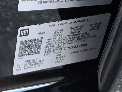 Used 2022 Chevrolet Silverado 1500 LT Trail Boss w/ Bed Protection Package image 31