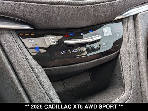 Used 2025 Cadillac XT5 Sportv w/ LPO, Red Accent Package AWD/4WD image 25