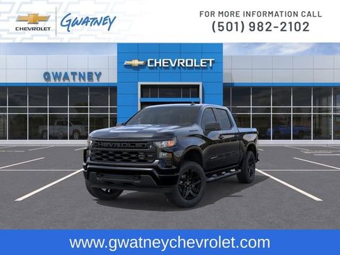 New 2026 Chevrolet Silverado 1500 Custom w/ Turbomax Blackout Package AWD/4WD image 8