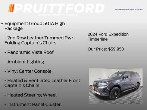 Used 2024 Ford Expedition Timberline AWD/4WD image 7