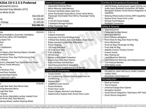 New 2026 MAZDA CX-5 Preferred AWD/4WD image 4