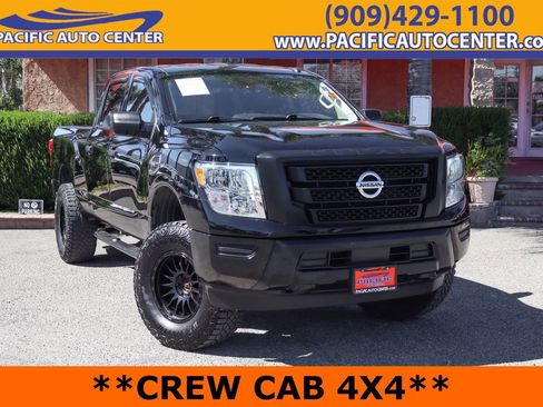 Used 2021 Nissan Titan S w/ HD Front GAWR Package AWD/4WD image 1