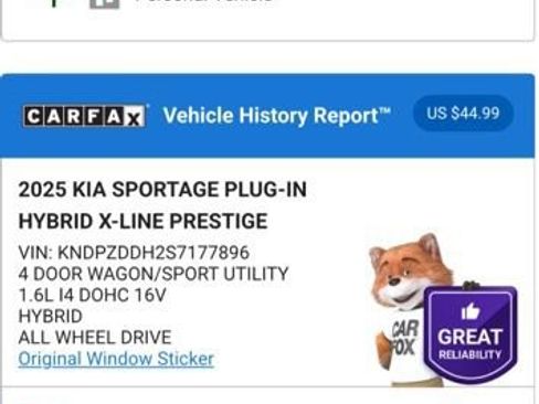 Used 2025 Kia Sportage X-Line Prestige image 4