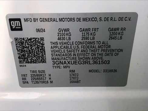 Used 2024 Chevrolet Equinox LT AWD/4WD image 30