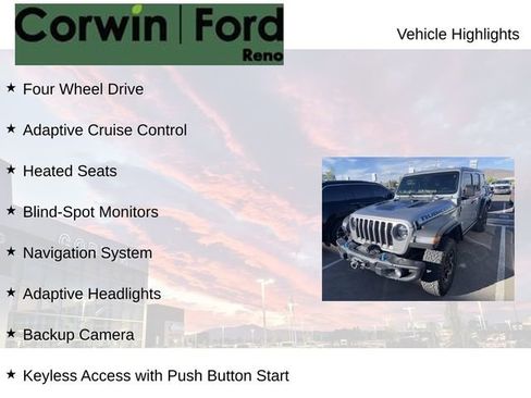 Used 2021 Jeep Wrangler Unlimited Rubicon 4xe w/ Steel Bumper Group AWD/4WD image 8