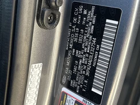 Used 2020 Kia Rio S FWD image 34