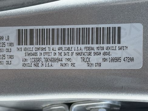 Used 2019 RAM 1500 Rebel w/ Rebel Level 2 Equipment Group AWD/4WD image 13