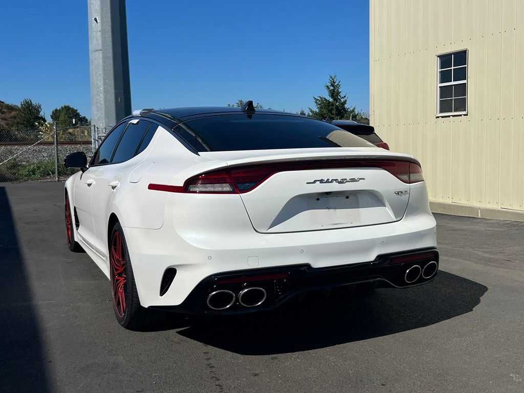 Certified 2022 Kia Stinger GT2 w/ Red Interior Color Package AWD/4WD image 9