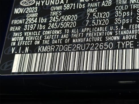 Used 2024 Hyundai Palisade Calligraphy image 34