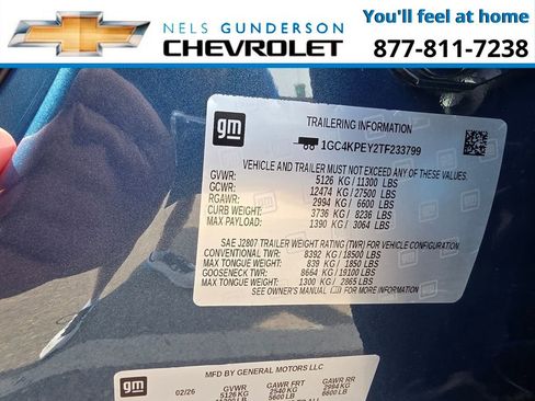 New 2026 Chevrolet Silverado 2500 LTZ w/ Trail Boss Package AWD/4WD image 38
