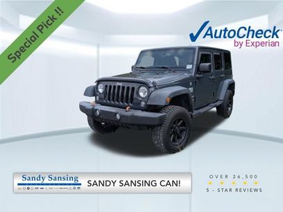 Used 2017 Jeep Wrangler Unlimited Sport w/ Quick Order Package 24S