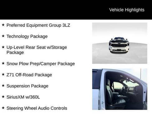 Used 2024 Chevrolet Silverado 2500 High Country w/ Technology Package AWD/4WD image 12