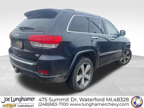 Used 2014 Jeep Grand Cherokee Overland w/ Advanced Technology Group AWD/4WD image 3