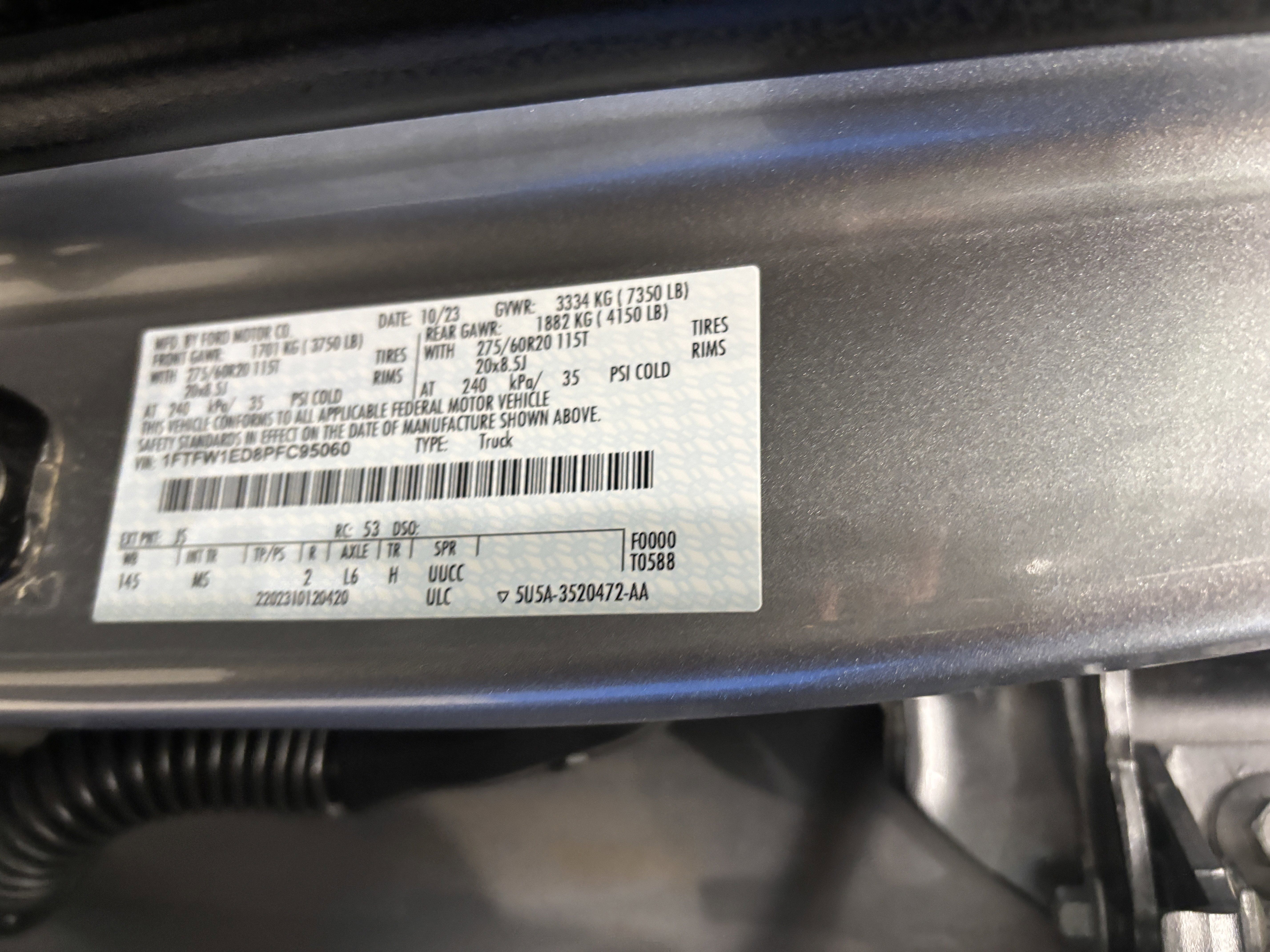 Certified 2023 Ford F150 XLT w/ Equipment Group 302A High AWD/4WD image 23