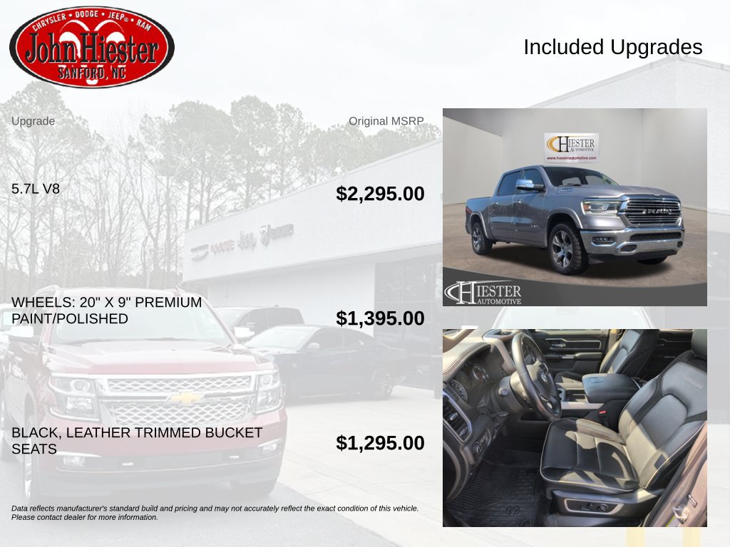 Used 2021 RAM 1500 Laramie AWD/4WD image 3