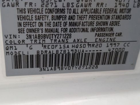 New 2026 Nissan Sentra S FWD image 20
