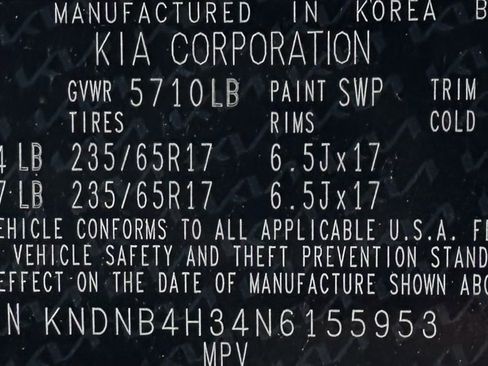 Used 2022 Kia Carnival LX image 36