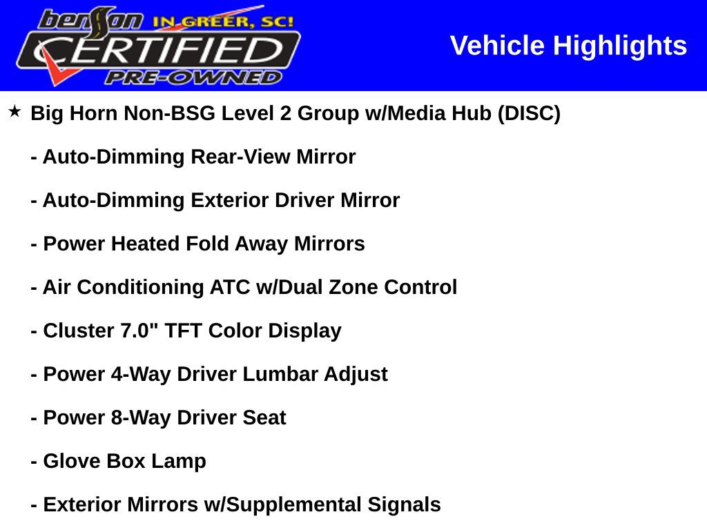 Used 2019 RAM 1500 Big Horn AWD/4WD image 3