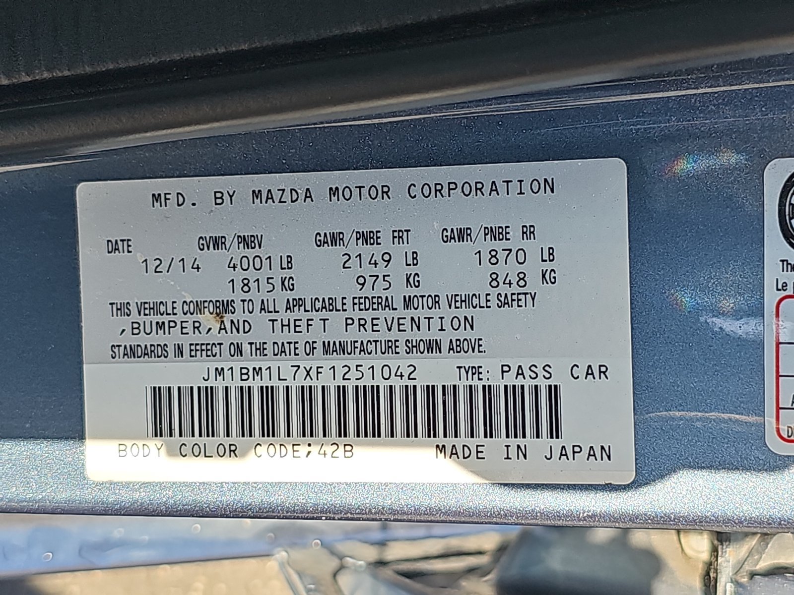 Used 2015 MAZDA MAZDA3 i Touring w/ Technology Package FWD image 16