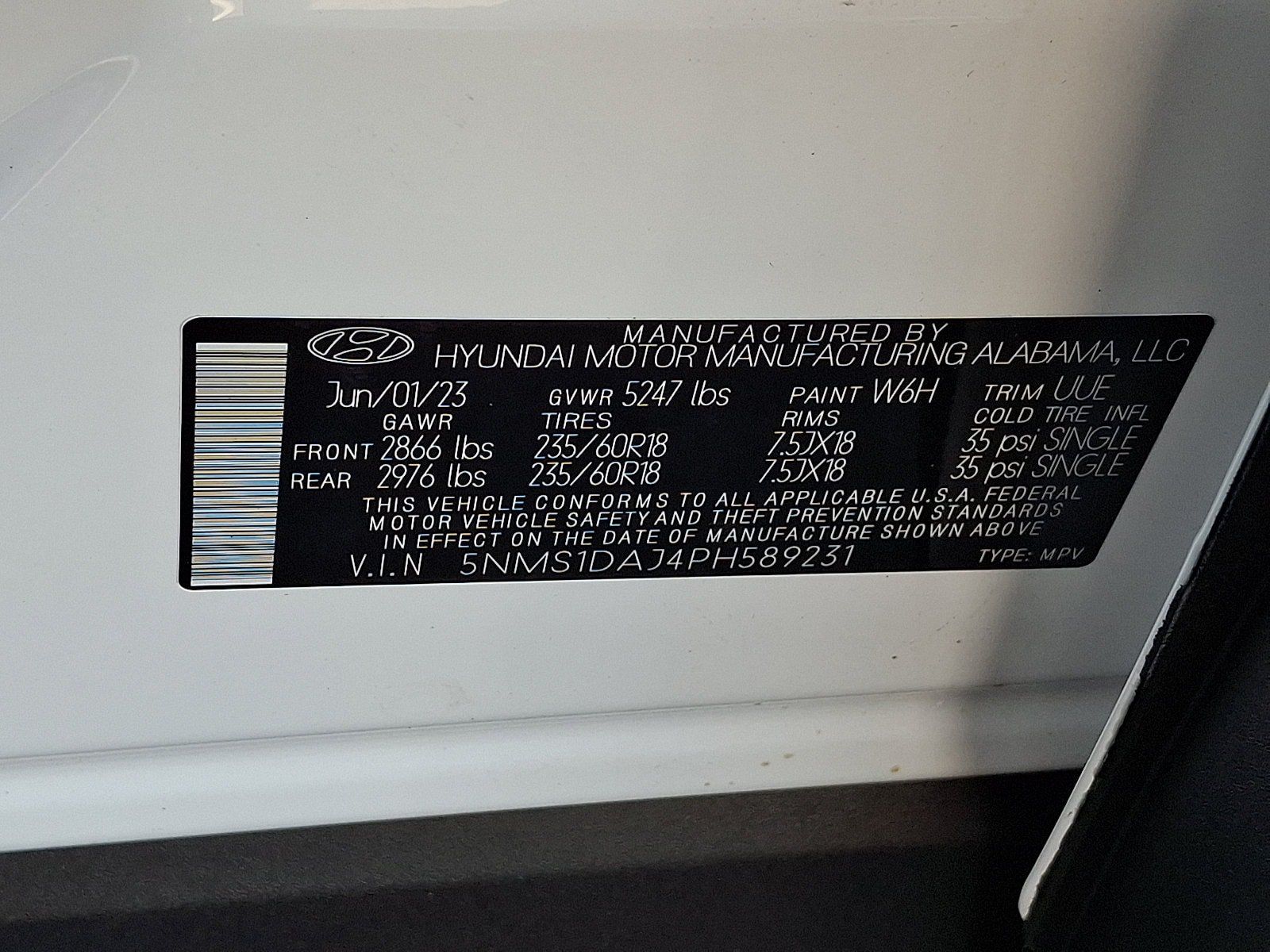Certified 2023 Hyundai Santa Fe SE AWD/4WD image 26