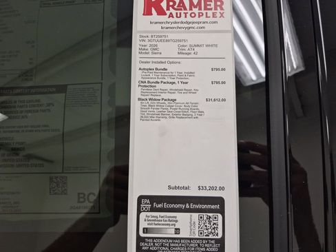 New 2026 GMC Sierra 1500 AT4 w/ AT4 Premium Package image 35