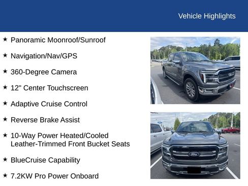 Used 2024 Ford F150 Lariat w/ Bed Utility Package AWD/4WD image 21