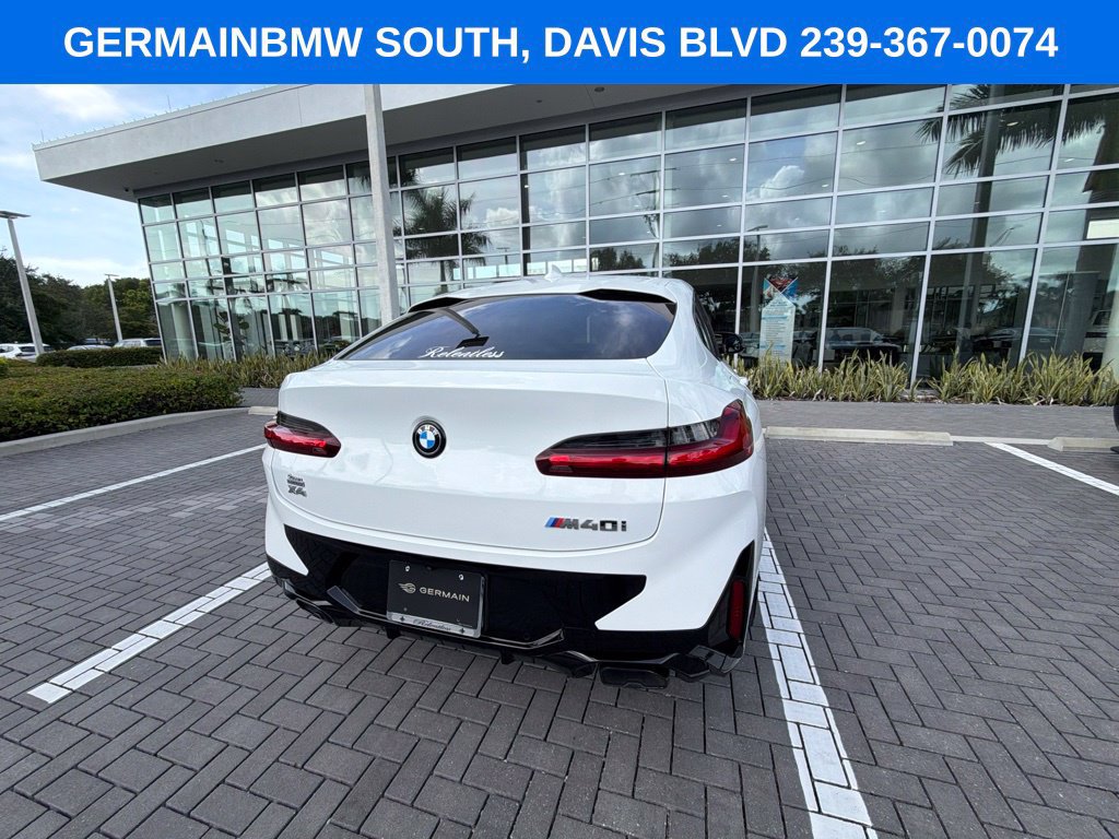 Certified 2024 BMW X4 M40i w/ Parking Assistance Package AWD/4WD image 11