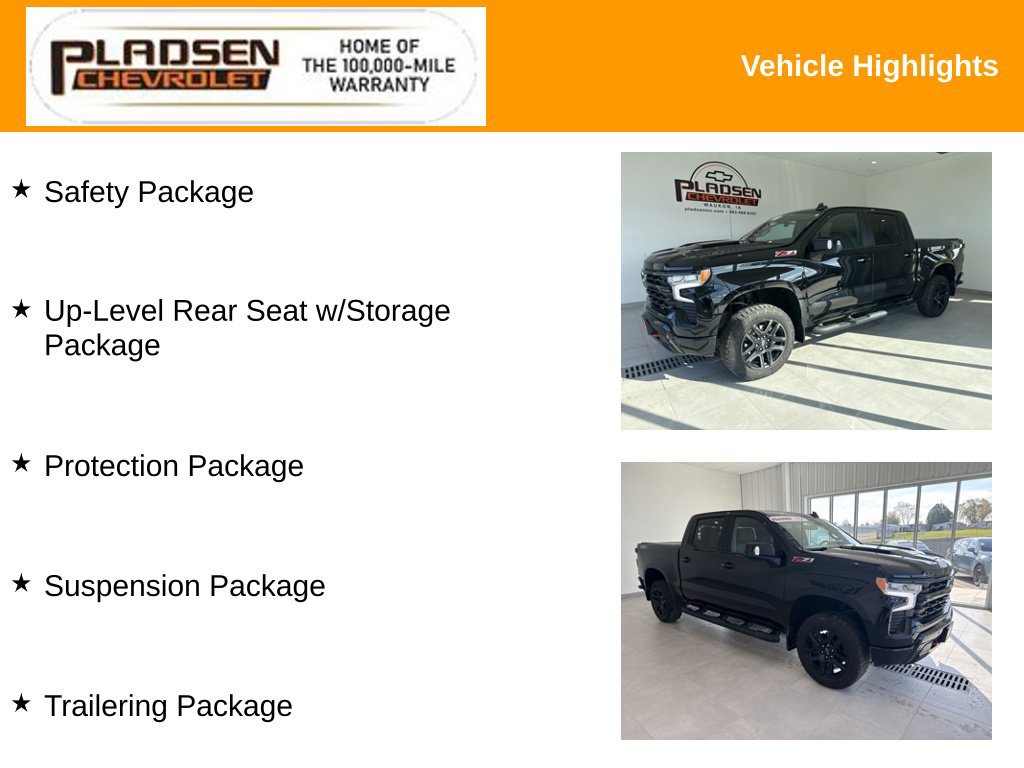 Used 2024 Chevrolet Silverado 1500 LT Trail Boss w/ LT Trail Boss Premium Package AWD/4WD image 14