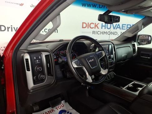 Used 2015 GMC Sierra 1500 SLT w/ SLT Crew Cab Value Package AWD/4WD image 12