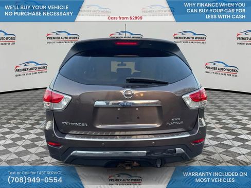 Used 2015 Nissan Pathfinder Platinum AWD/4WD image 5