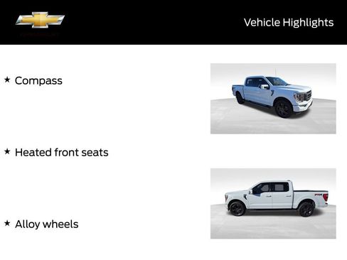 Used 2022 Ford F150 Lariat w/ Equipment Group 502A High image 19