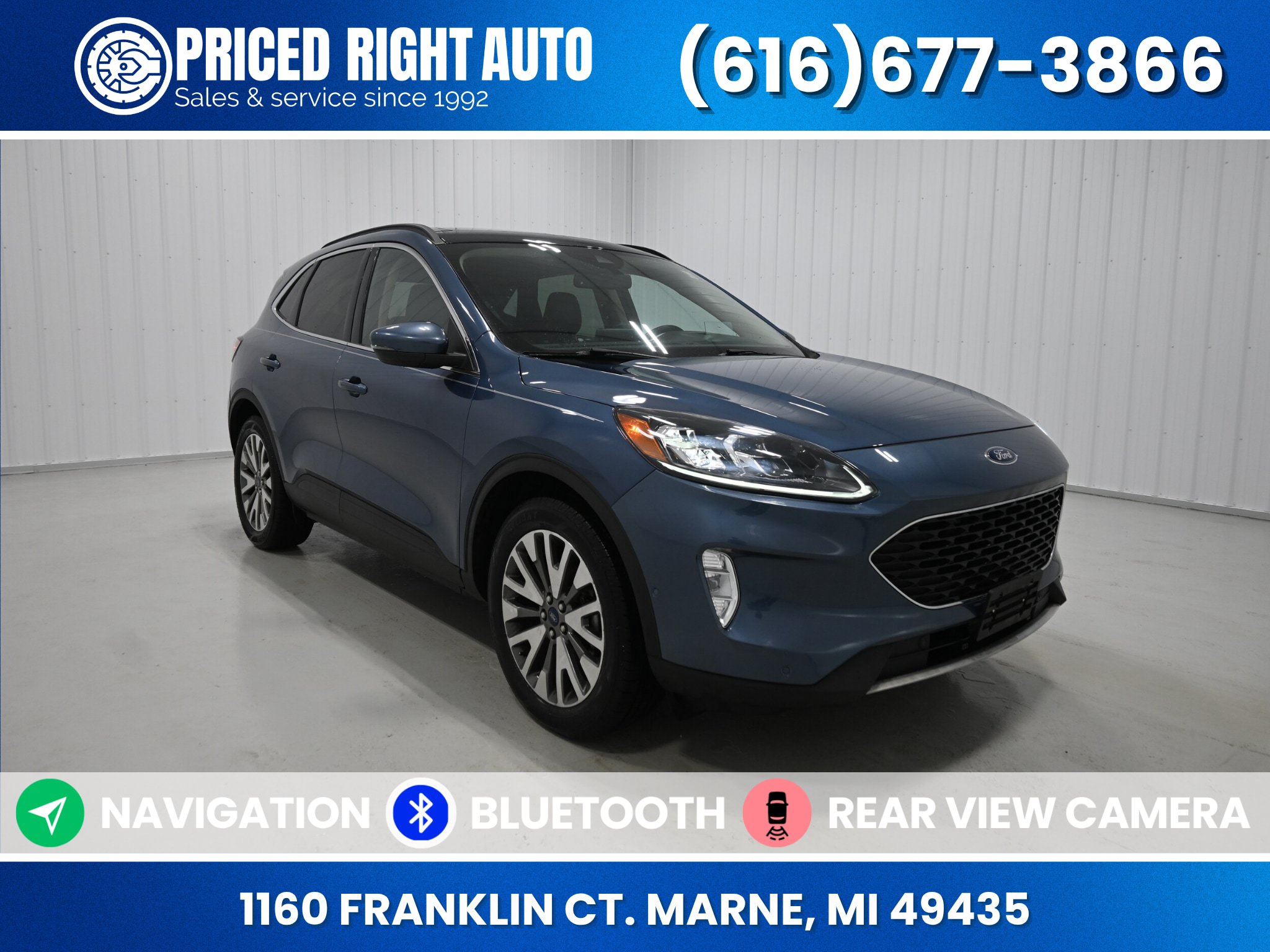Used 2020 Ford Escape Titanium w/ Titanium Premium Package 2.0 AWD/4WD image 1