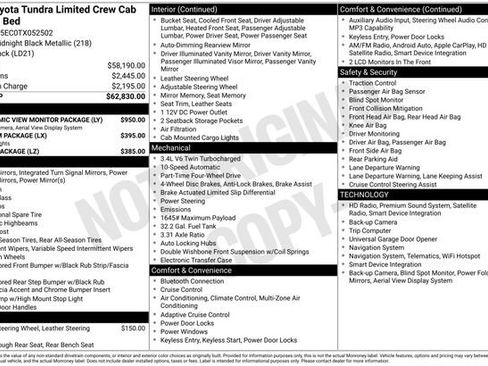Used 2026 Toyota Tundra Limited AWD/4WD image 30
