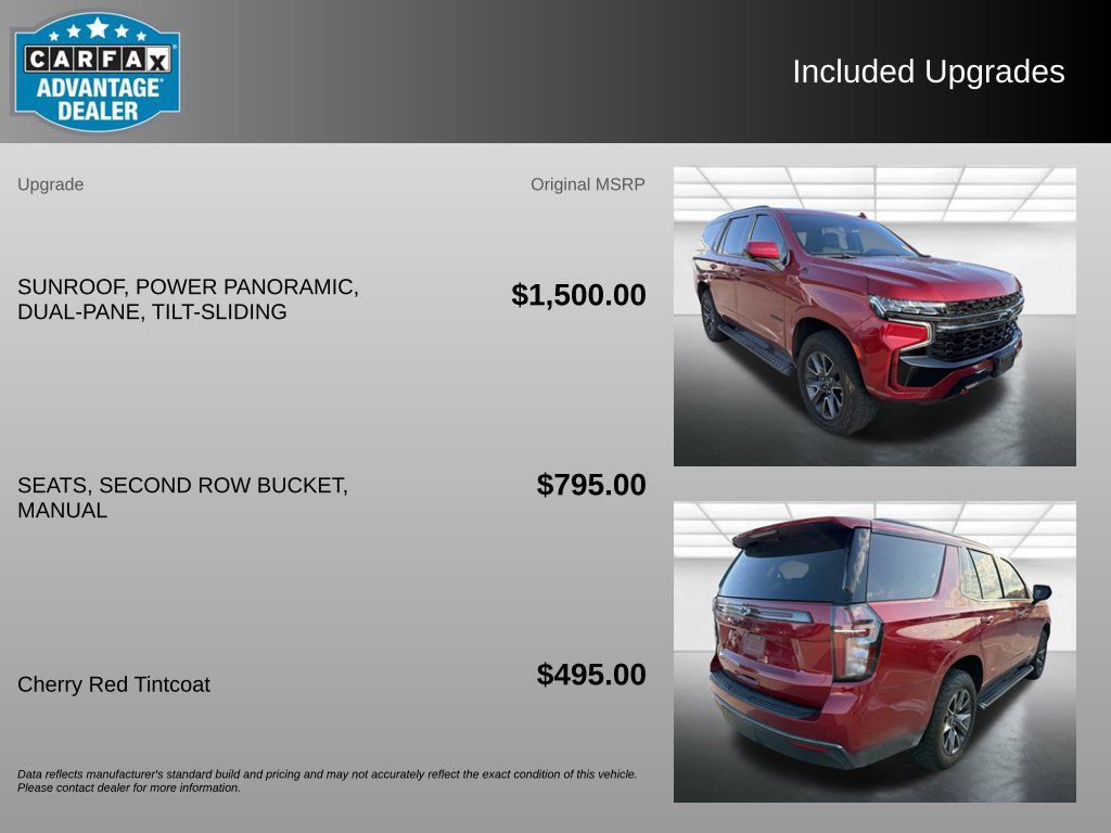 Used 2021 Chevrolet Tahoe Z71 AWD/4WD image 3