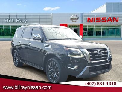 Used 2023 Nissan Armada Platinum w/ Captain's Chairs Package