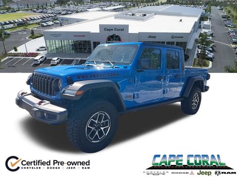 Certified 2025 Jeep Gladiator Rubicon AWD/4WD image 1