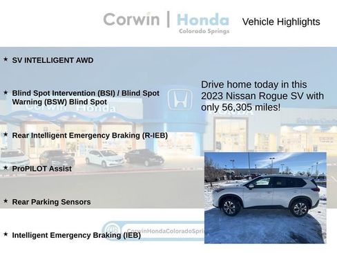 Used 2023 Nissan Rogue SV image 6
