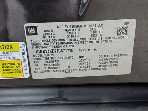 Used 2015 Chevrolet Traverse LTZ image 36