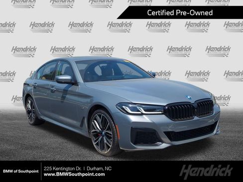 Certified 2023 BMW 530e w/ M Sport Package RWD image 1