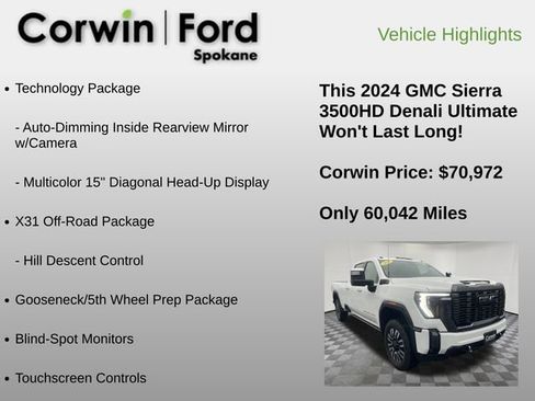 Used 2024 GMC Sierra 3500 Denali Ultimate image 6