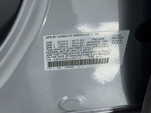 Used 2020 Acura MDX SH-AWD w/ Advance Package image 36