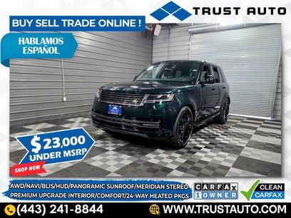 Used 2025 Land Rover Range Rover SE
