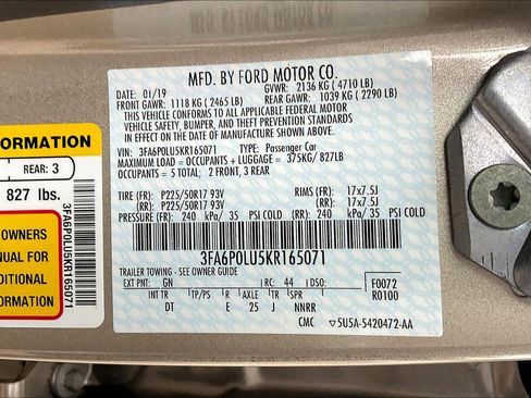 Used 2019 Ford Fusion SE image 36