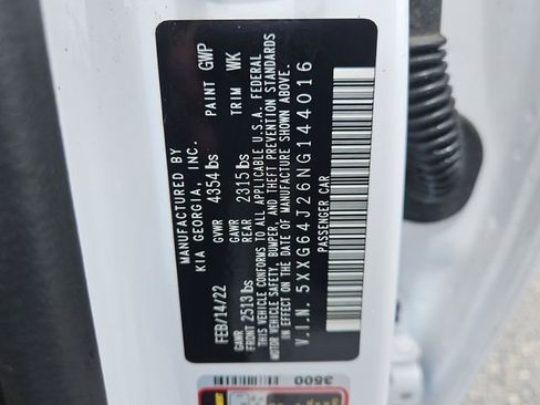 Certified 2022 Kia K5 GT-Line w/ GT-Line FWD Premium Package image 34