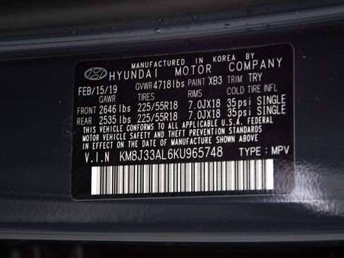 Used 2019 Hyundai Tucson Ultimate image 29