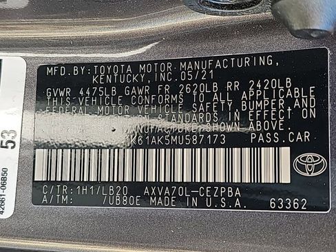 Used 2021 Toyota Camry XSE image 36