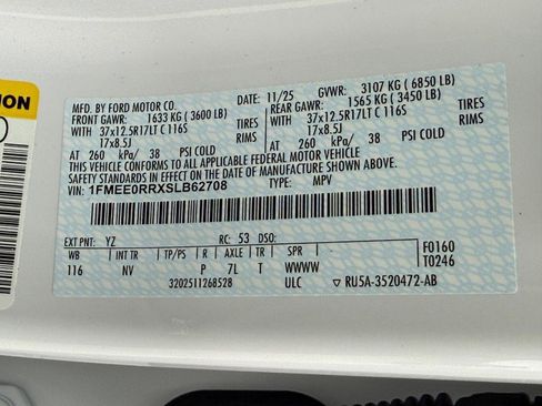 New 2025 Ford Bronco Raptor w/ Interior Carbon Fiber Pack image 17