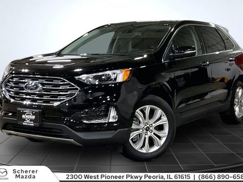 Used 2023 Ford Edge Titanium w/ Class II Trailer Tow Package image 1