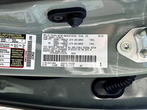 Used 2026 Toyota Tundra 1794 Edition AWD/4WD image 20